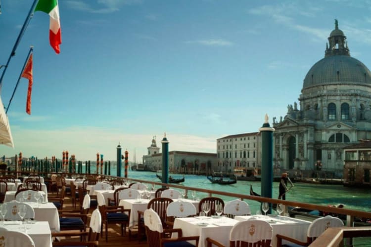 Canal dining
